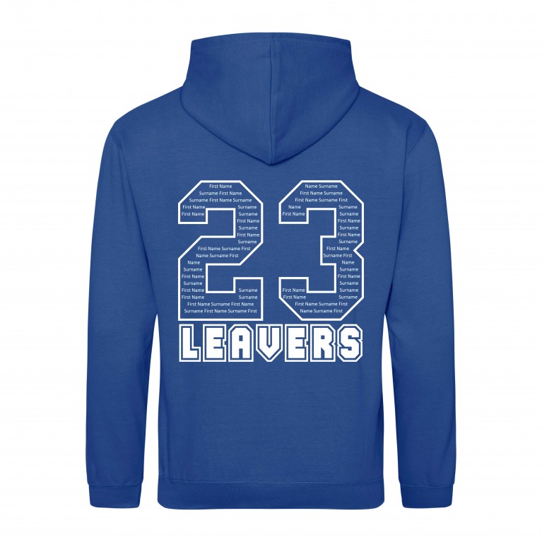 Coppice Primary School Leavers Hoodie 23 - Classic (without nickname)