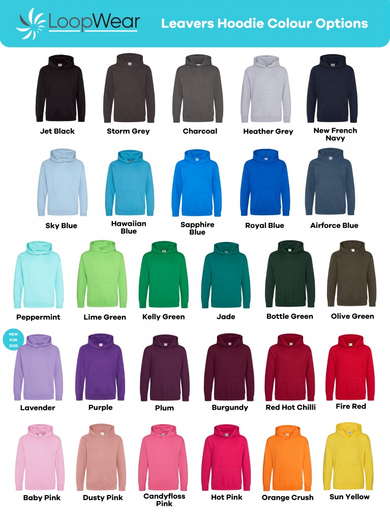 Ambergate Primary School Leavers Hoodie 25 - Classic+