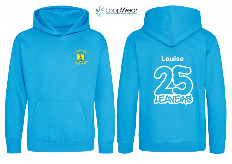 Boughton Leigh Junior Year 6 Leavers Hoodies 25 - Hawaiian Blue