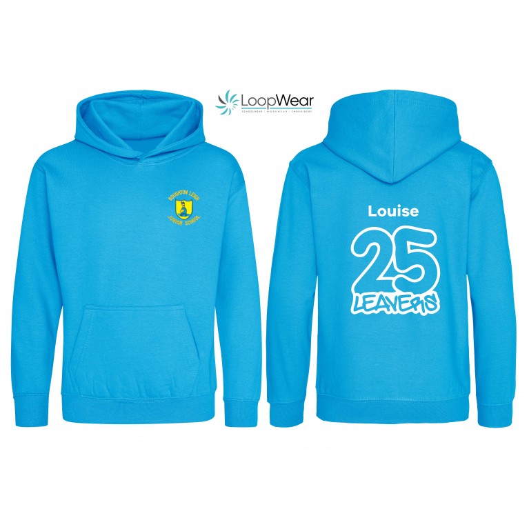 Boughton Leigh Junior Year 6 Leavers Hoodies 25 - Hawaiian Blue