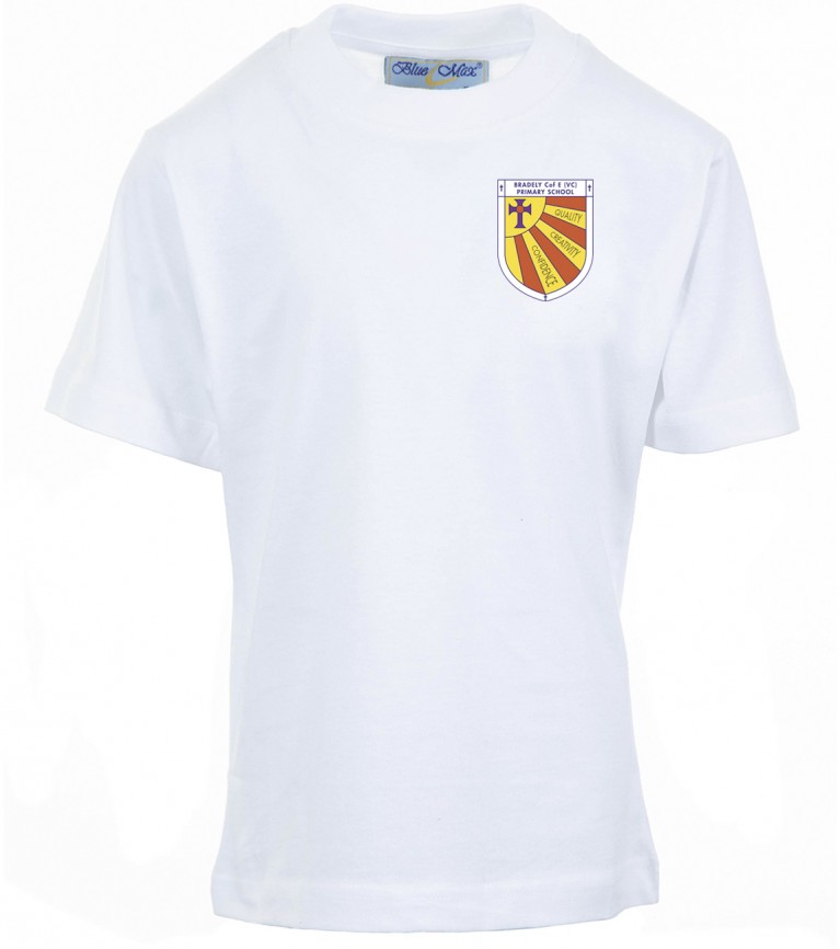 BRD White P.E T-shirt 