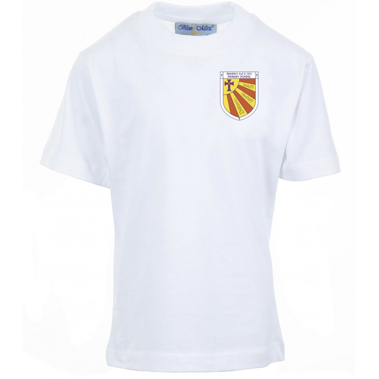 BRD White P.E T-shirt 