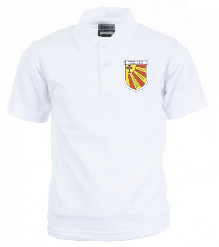 BRD White Polo Shirt 