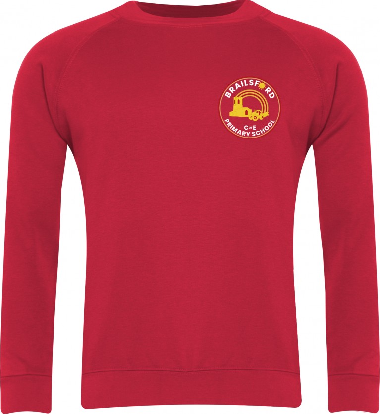 BRA Red 70/30 Sweatshirt 