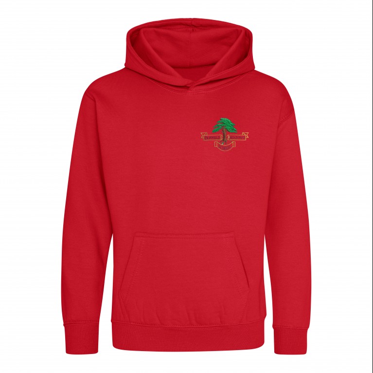 YEAR 6 Leavers Hoodie 2025 Red