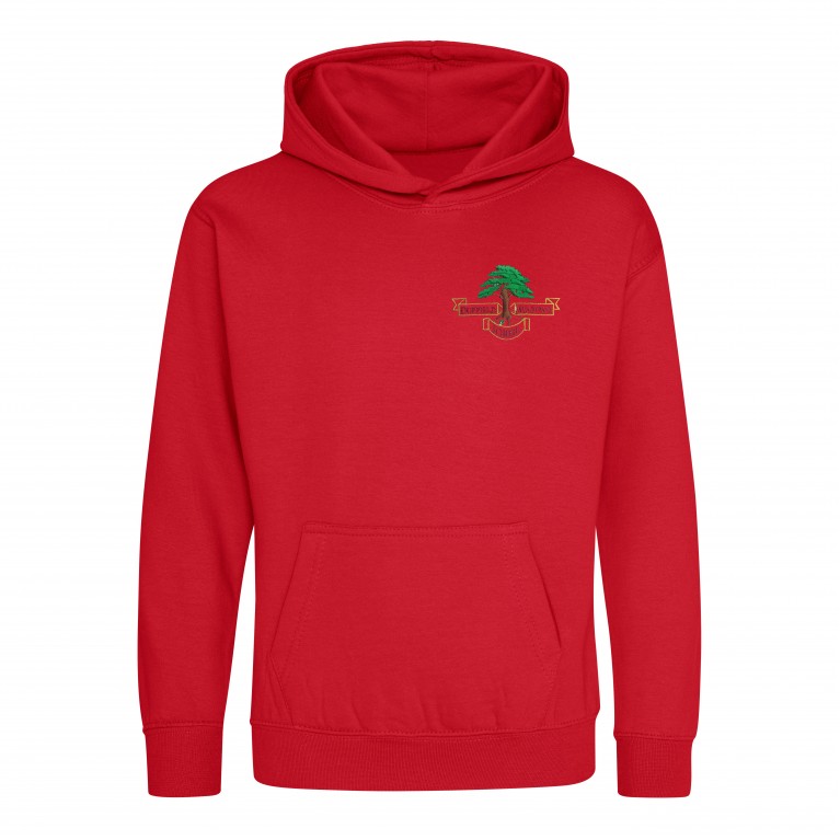 YEAR 6 Leavers Hoodie 2025 Red