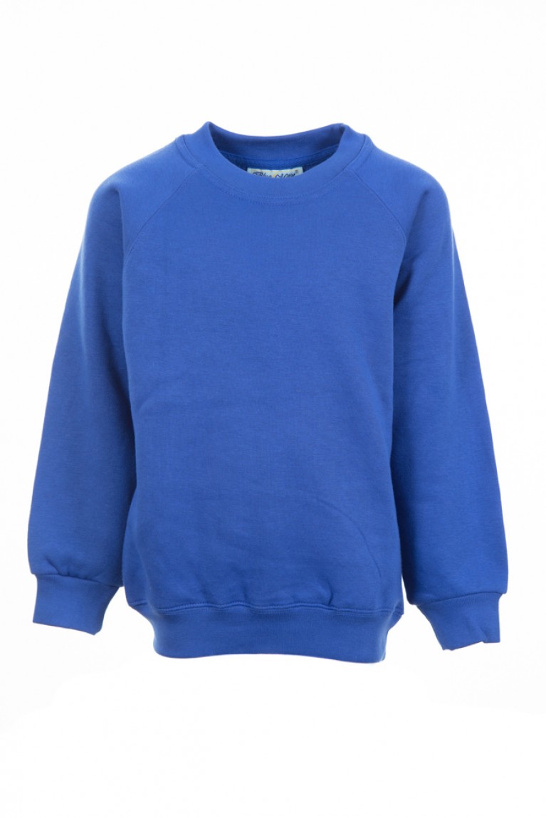 Blue Sweatshirt (cotton blend), General Schoolwear