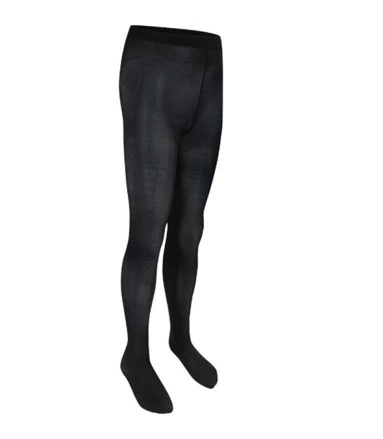 Opaque Black Tights (pack of 2), General Schoolwear