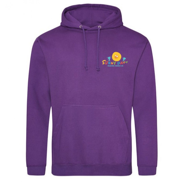 Staff Purple Hoodie (printed)